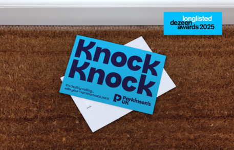 Parkinson's UK brand makes the Dezeen Awards 2025 longlist