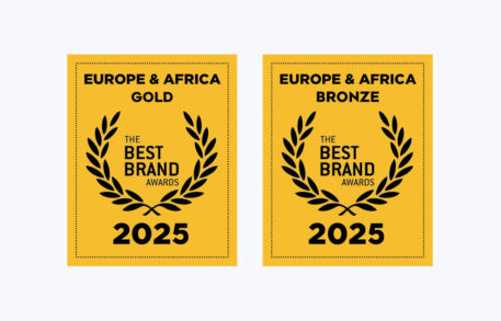 Red Stone wins Gold and Bronze in Best Brand Awards 2025
