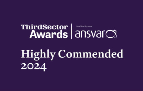 Highly Commended for Third Sector Excellence Awards 2024